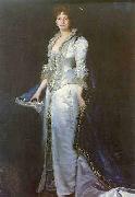 unknow artist Portrait of Queen Maria Pia of Portugal oil painting on canvas